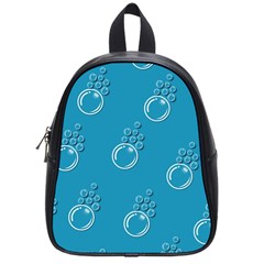 Bubble Group Pattern Abstract School Bag (small) by Vaneshart