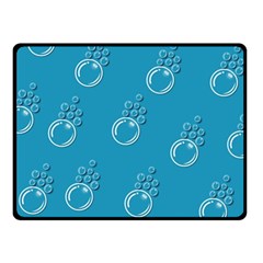 Bubble Group Pattern Abstract Fleece Blanket (small) by Vaneshart