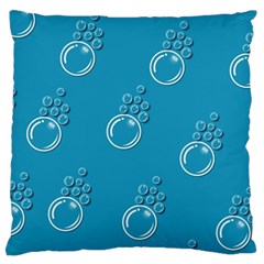 Bubble Group Pattern Abstract Large Cushion Case (two Sides) by Vaneshart