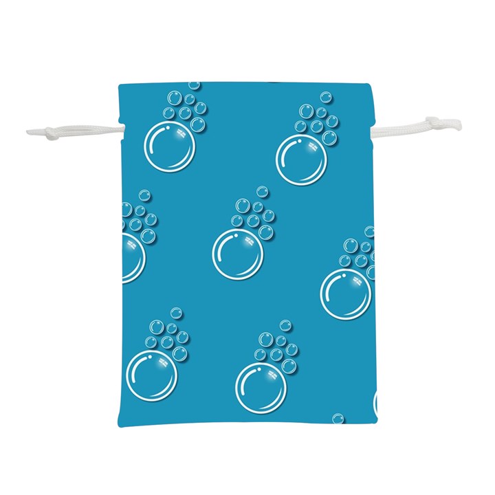 Bubble Group Pattern Abstract Lightweight Drawstring Pouch (M)