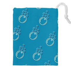 Bubble Group Pattern Abstract Drawstring Pouch (4xl)