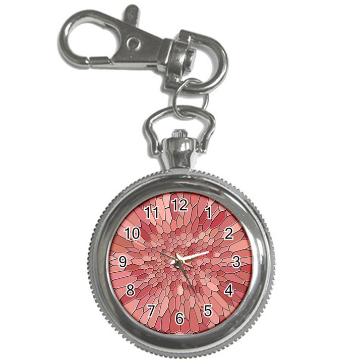 Texture Stained Glass Window Colors Key Chain Watches