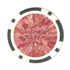 Texture Stained Glass Window Colors Poker Chip Card Guard by Vaneshart