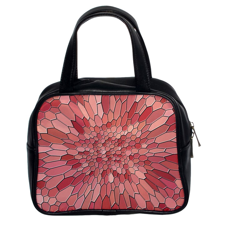 Texture Stained Glass Window Colors Classic Handbag (Two Sides)