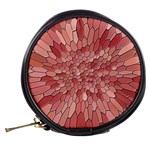 Texture Stained Glass Window Colors Mini Makeup Bag Back