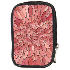 Texture Stained Glass Window Colors Compact Camera Leather Case by Vaneshart