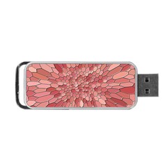 Texture Stained Glass Window Colors Portable Usb Flash (two Sides) by Vaneshart