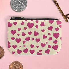 Flat Love Symbol Pattern Mini Coin Purse by Vaneshart