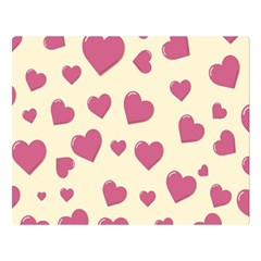 Flat Love Symbol Pattern Double Sided Flano Blanket (large)  by Vaneshart