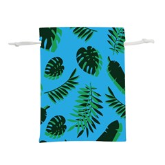 Tropical Leaves Nature Lightweight Drawstring Pouch (s)