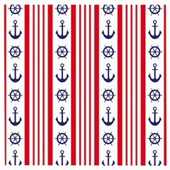 Nautical Papers Nautical Background Wooden Puzzle Square