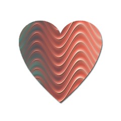 Texture Digital Painting Digital Art Heart Magnet by Vaneshart