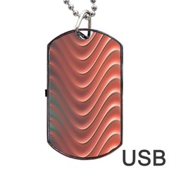 Texture Digital Painting Digital Art Dog Tag Usb Flash (one Side) by Vaneshart