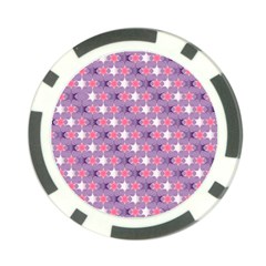 Abstract Pattern Geometry Gradient Poker Chip Card Guard (10 Pack)