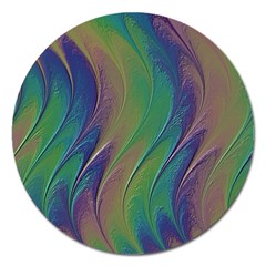 Texture Abstract Background Magnet 5  (round) by Vaneshart