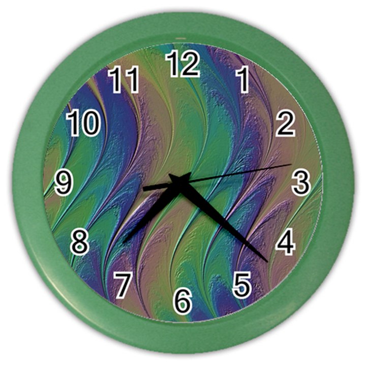 Texture Abstract Background Color Wall Clock