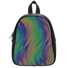 Texture Abstract Background School Bag (small) by Vaneshart