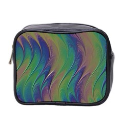 Texture Abstract Background Mini Toiletries Bag (two Sides) by Vaneshart