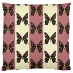 Butterflies Pink Old Old Texture Standard Flano Cushion Case (One Side) Front