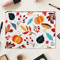 Pattern Pumpkins Autumn Cosmetic Bag (XL)