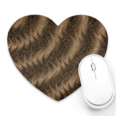 Texture Butterfly Skin Waves Heart Mousepads by Vaneshart