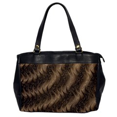 Texture Butterfly Skin Waves Oversize Office Handbag by Vaneshart