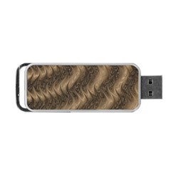 Texture Butterfly Skin Waves Portable Usb Flash (two Sides) by Vaneshart