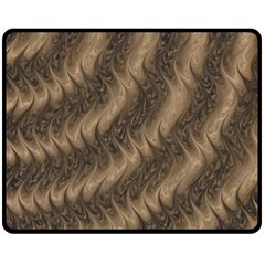 Texture Butterfly Skin Waves Double Sided Fleece Blanket (medium)  by Vaneshart