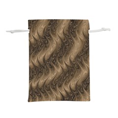 Texture Butterfly Skin Waves Lightweight Drawstring Pouch (l)