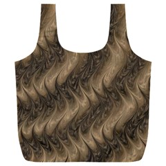 Texture Butterfly Skin Waves Full Print Recycle Bag (xxl) by Vaneshart