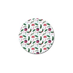 Christmas Background Golf Ball Marker by Vaneshart