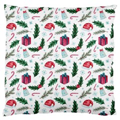 Christmas Background Standard Flano Cushion Case (Two Sides)