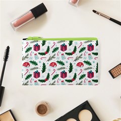 Christmas Background Cosmetic Bag (xs) by Vaneshart