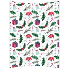 Christmas Background Back Support Cushion by Vaneshart