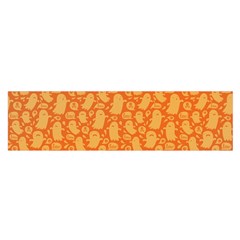 Halloween Background Satin Scarf (oblong) by Vaneshart