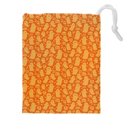 Halloween Background Drawstring Pouch (4xl)