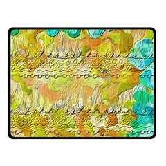 Texture Abstract Background Colors Double Sided Fleece Blanket (small)  by Vaneshart