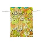 Texture Abstract Background Colors Lightweight Drawstring Pouch (S) Front