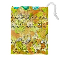 Texture Abstract Background Colors Drawstring Pouch (4xl)