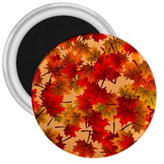 Wallpaper Background Autumn Fall 3  Magnets by Vaneshart