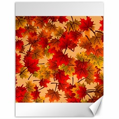 Wallpaper Background Autumn Fall Canvas 12  X 16  by Vaneshart