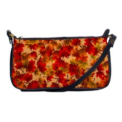 Wallpaper Background Autumn Fall Shoulder Clutch Bag by Vaneshart