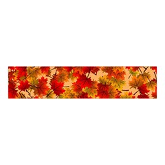 Wallpaper Background Autumn Fall Velvet Scrunchie by Vaneshart