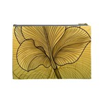 Leaves Design Pattern Nature Cosmetic Bag (Large) Back