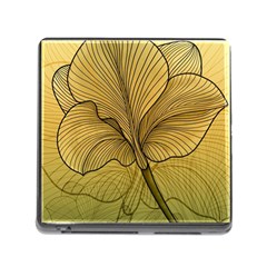 Leaves Design Pattern Nature Memory Card Reader (square 5 Slot) by Vaneshart