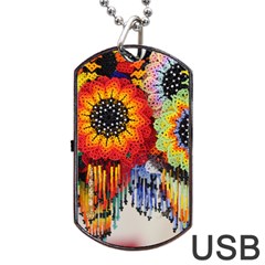 Crafts Art Necklace Bracelet Dog Tag Usb Flash (one Side) by Vaneshart