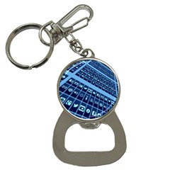 Apps Social Media Networks Internet Bottle Opener Key Chain by Vaneshart