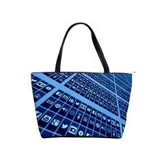 Apps Social Media Networks Internet Classic Shoulder Handbag by Vaneshart