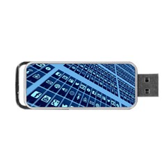 Apps Social Media Networks Internet Portable Usb Flash (two Sides) by Vaneshart