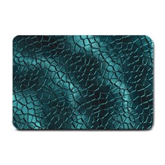 Texture Glass Network Glass Blue Small Doormat  by Vaneshart